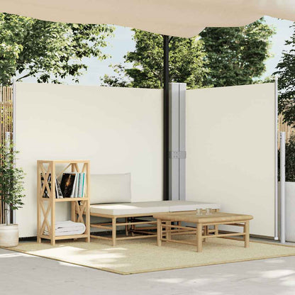 Tenda da Sole Laterale Retrattile Crema 180x600 cm | homemem39