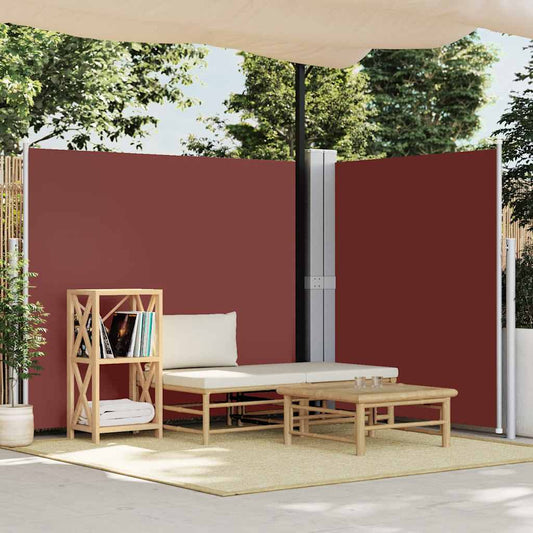 Tenda da Sole Laterale Retrattile Marrone 180x600 cm | homemem39