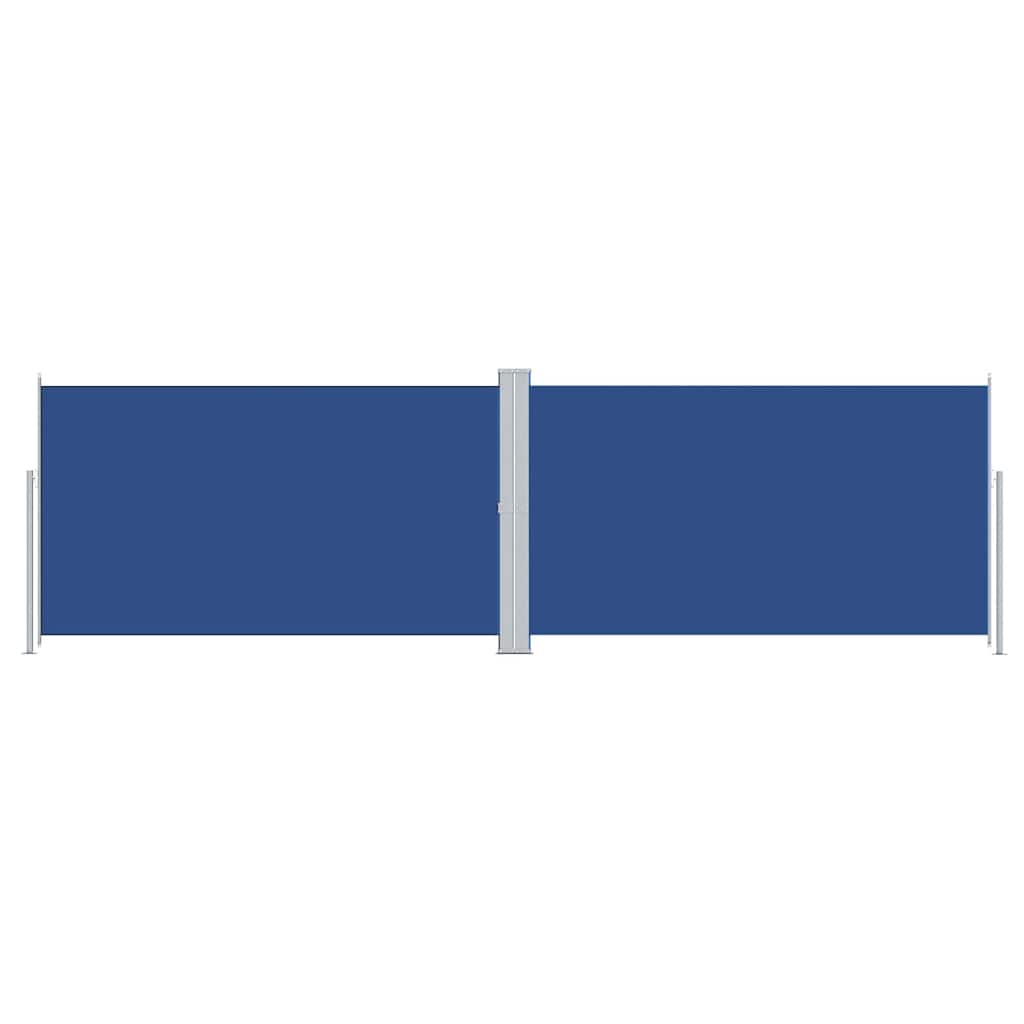 Tenda da Sole Laterale Retrattile Blu 180x600 cm | homemem39