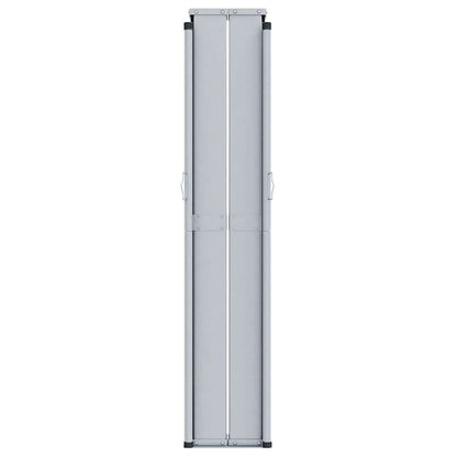 Tenda da Sole Laterale Retrattile Nera 200x600 cm | homemem39
