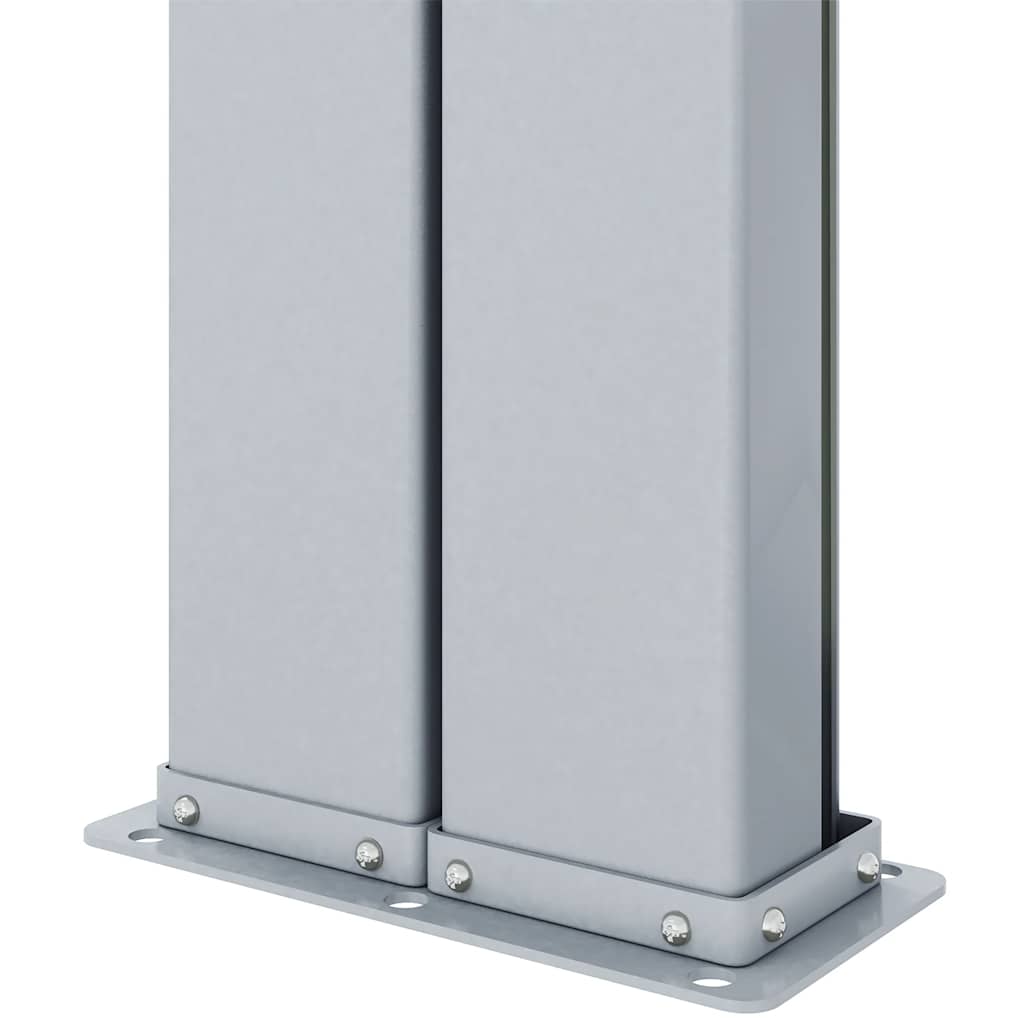 Tenda da Sole Laterale Retrattile Crema 200x600 cm | homemem39