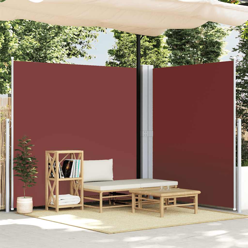 Tenda da Sole Laterale Retrattile Marrone 220x600 cm | homemem39