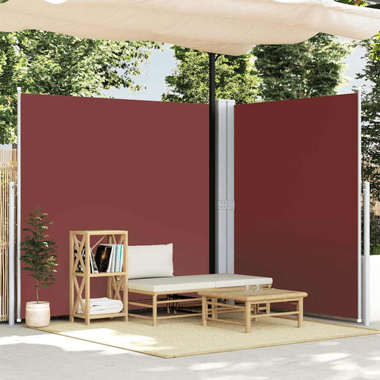 Tenda da Sole Laterale Retrattile Marrone 220x600 cm | homemem39