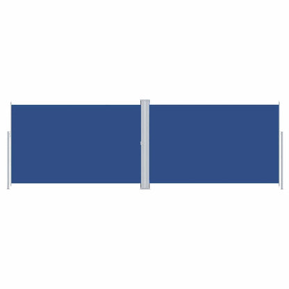 Tenda da Sole Laterale Retrattile Blu 220x600 cm