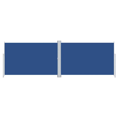 Tenda da Sole Laterale Retrattile Blu 220x600 cm