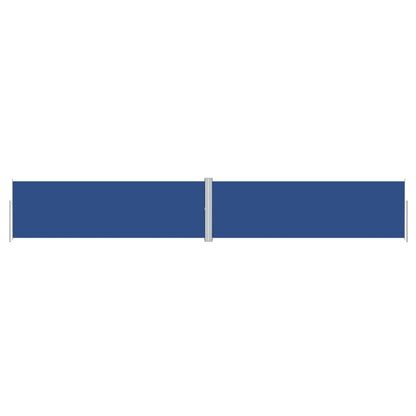 Tenda Laterale Retrattile Blu 160x1000 cm | homemem39