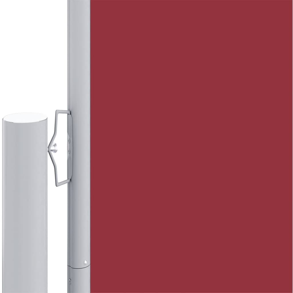 Tenda Laterale Retrattile Rossa 160x1000 cm | homemem39