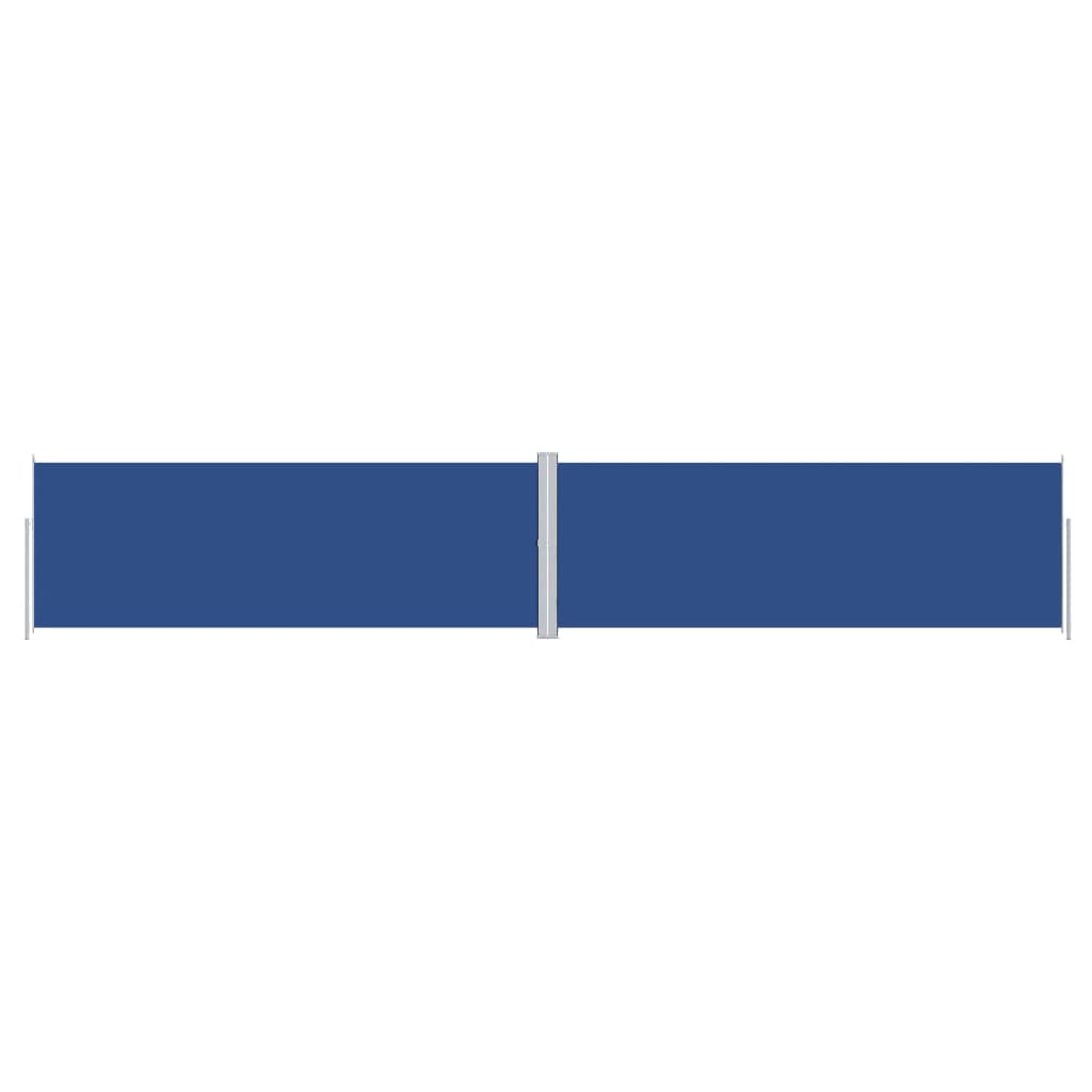 Tenda da Sole Laterale Retrattile Blu 180x1000 cm | homemem39