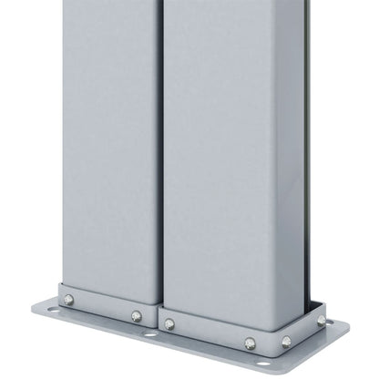 Tenda da Sole Laterale Retrattile Blu 180x1000 cm | homemem39