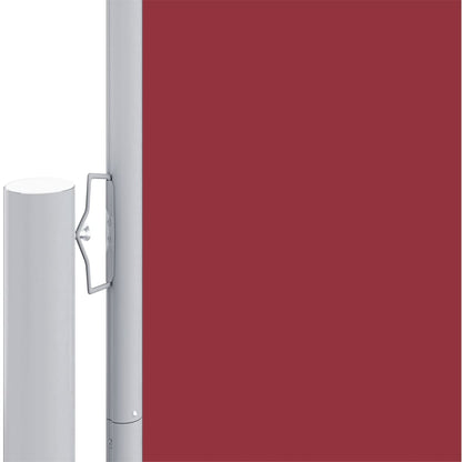 Tenda da Sole Laterale Retrattile Rossa 180x1000 cm | homemem39