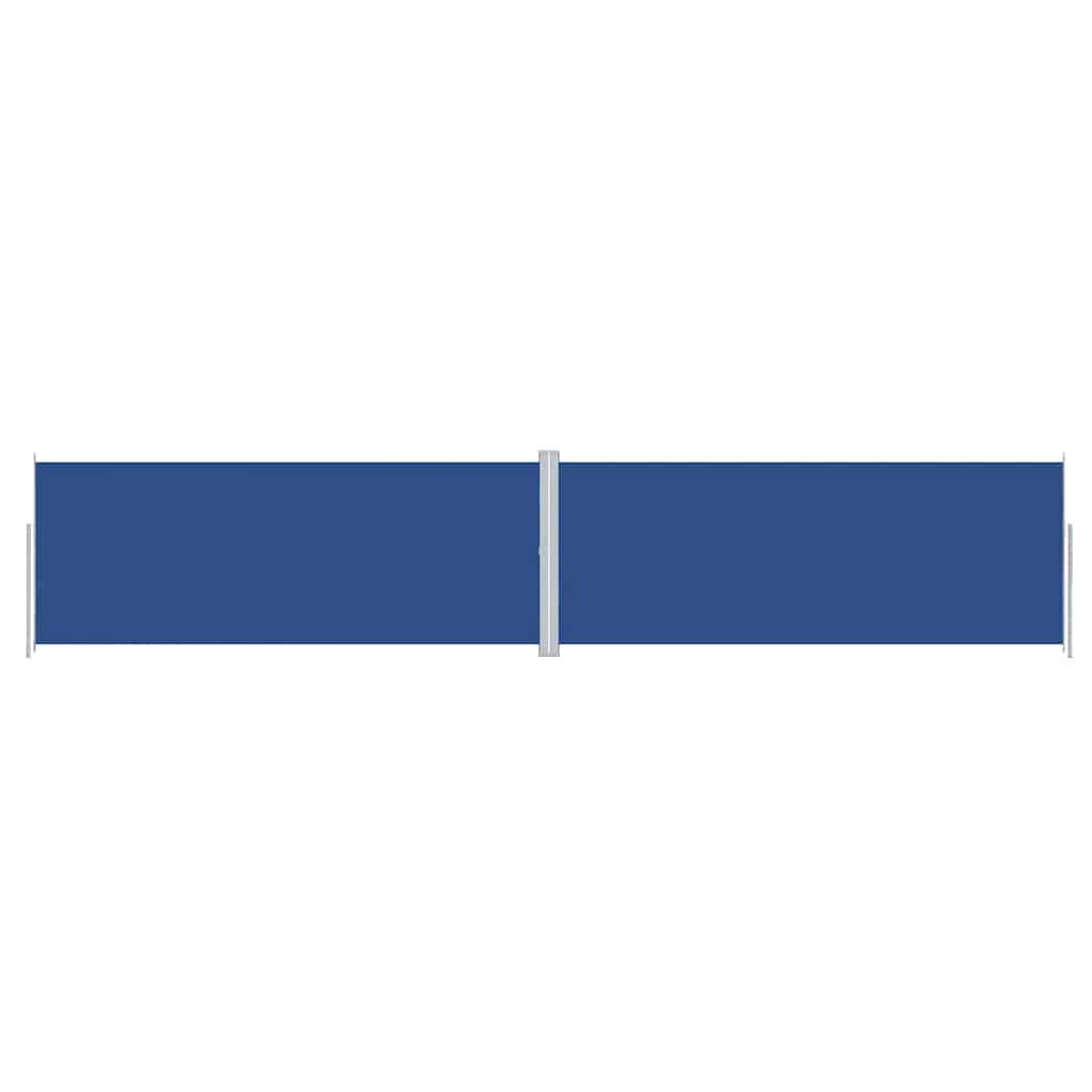 Tenda da Sole Laterale Retrattile Blu 200x1000 cm | homemem39
