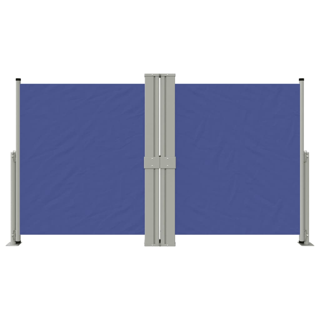 Tenda Laterale Retrattile Blu 140x1200 cm