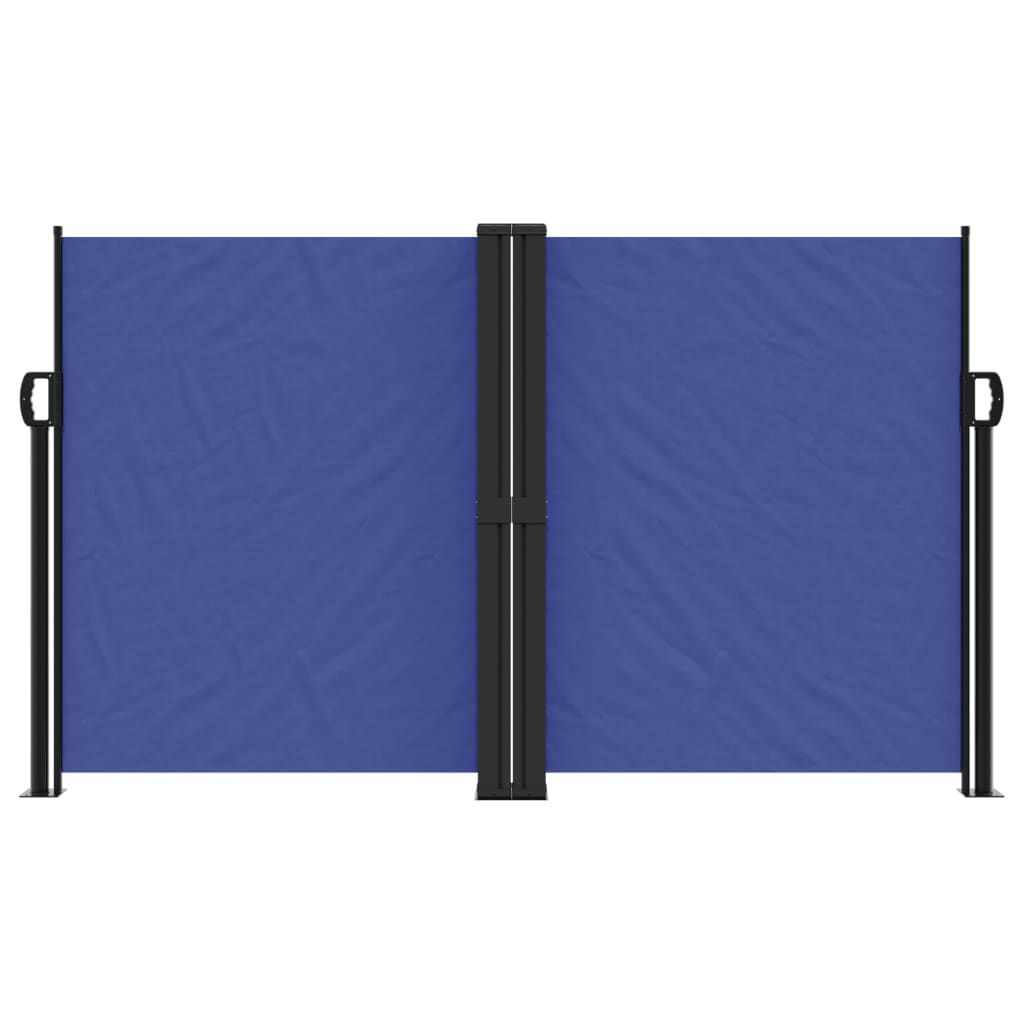 Tenda Laterale Retrattile Blu 140x1200 cm - homemem39