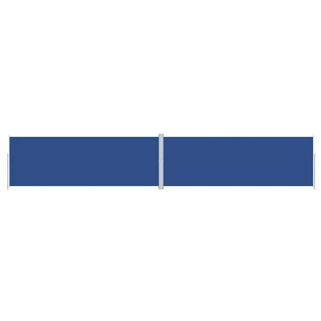Tenda da Sole Laterale Retrattile Blu 220x1200 cm | homemem39
