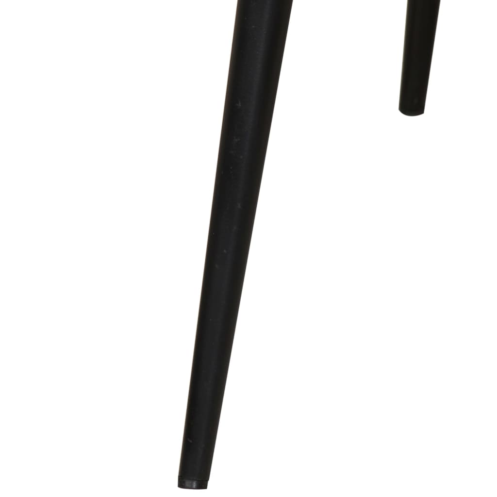 Sedia a Schienale Alto Marrone in Tela - homemem39