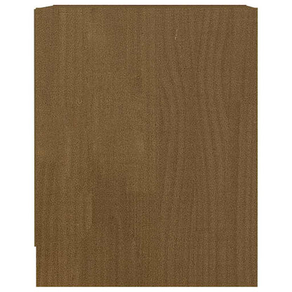Comodini Marrone Ambra 2 pz 35,5x33,5x41,5 cm in Legno di Pino