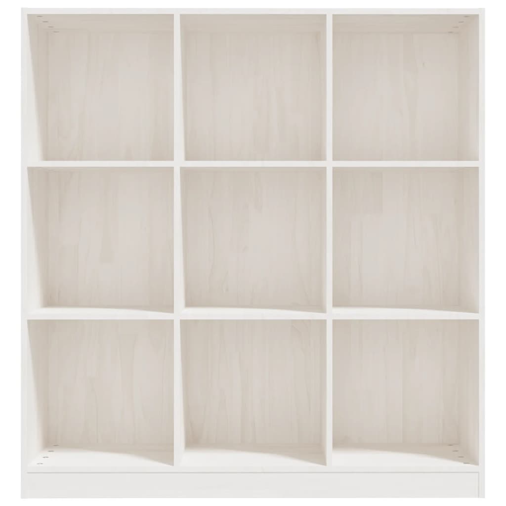 Libreria/Divisorio Bianco 104x33,5x110 cm in Massello di Pino | homemem39