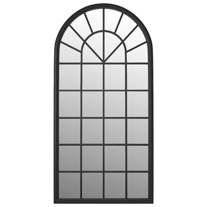Specchio Nero 90x45 cm Ferro per Uso Interno | homemem39