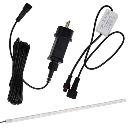 Sfioratore a Cascata con LED RGB Acrilico 60 cm | homemem39