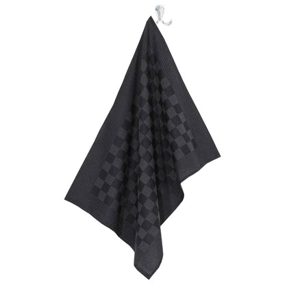 Set Strofinacci 10 pz in Cotone Nero e Grigio | homemem39
