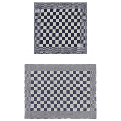 Set Strofinacci 20 pz in Cotone Blu e Bianco - homemem39