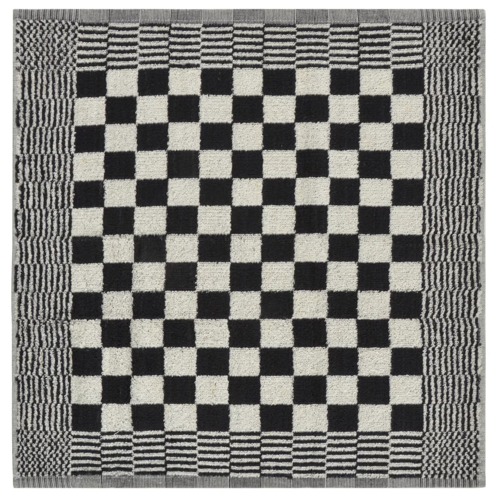 Set Strofinacci 20 pz in Cotone Nero e Bianco | homemem39