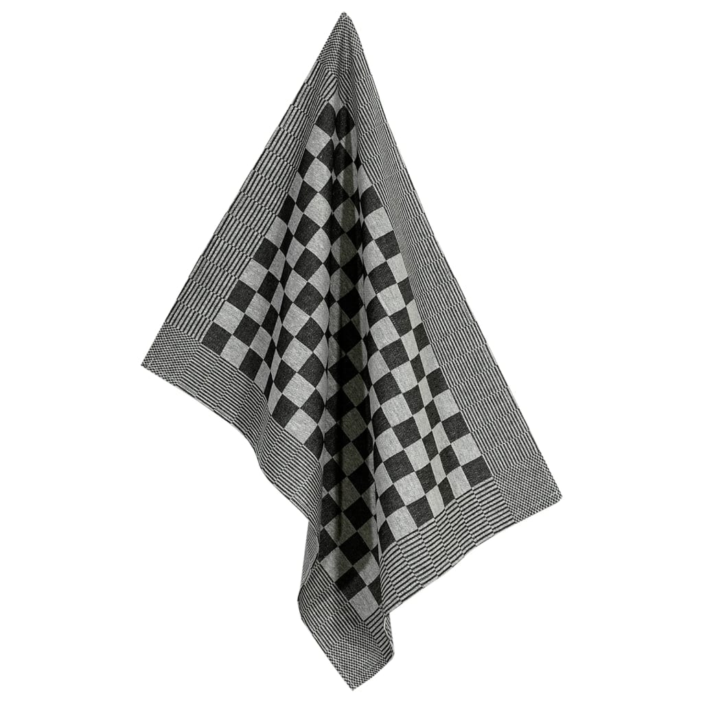 Set Strofinacci 50 pz in Cotone Nero e Bianco | homemem39