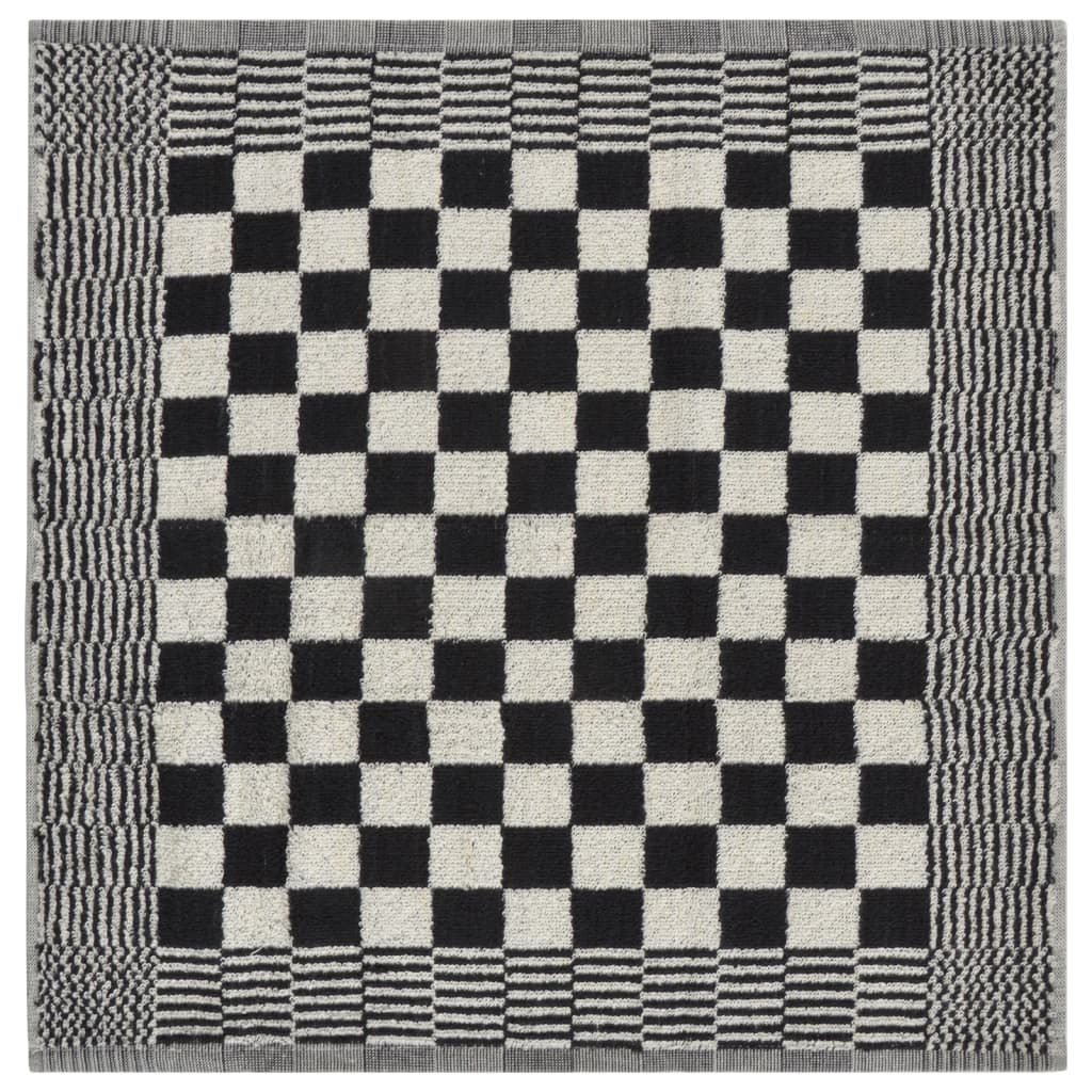 Set Strofinacci 50 pz in Cotone Nero e Bianco - homemem39