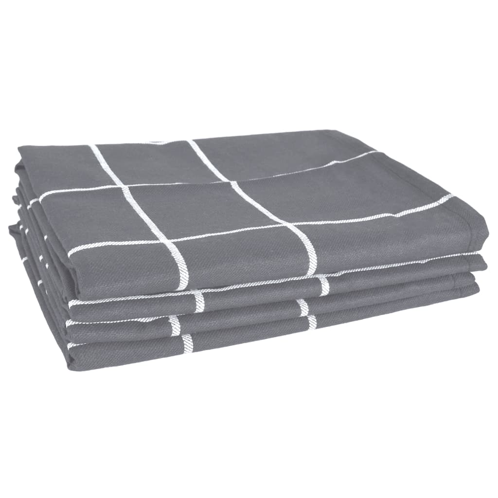 Set Strofinacci 12 pz in Cotone Grigio - homemem39