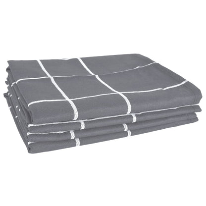 Set Strofinacci 12 pz in Cotone Grigio - homemem39