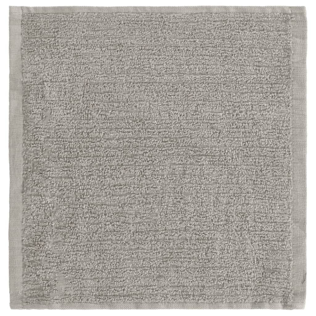 Set Strofinacci 12 pz in Cotone Grigio - homemem39