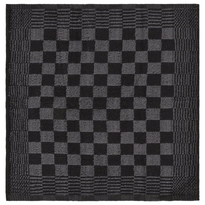 Set Strofinacci 15 pz con Guanti da Forno e Presine Cotone Nero - homemem39