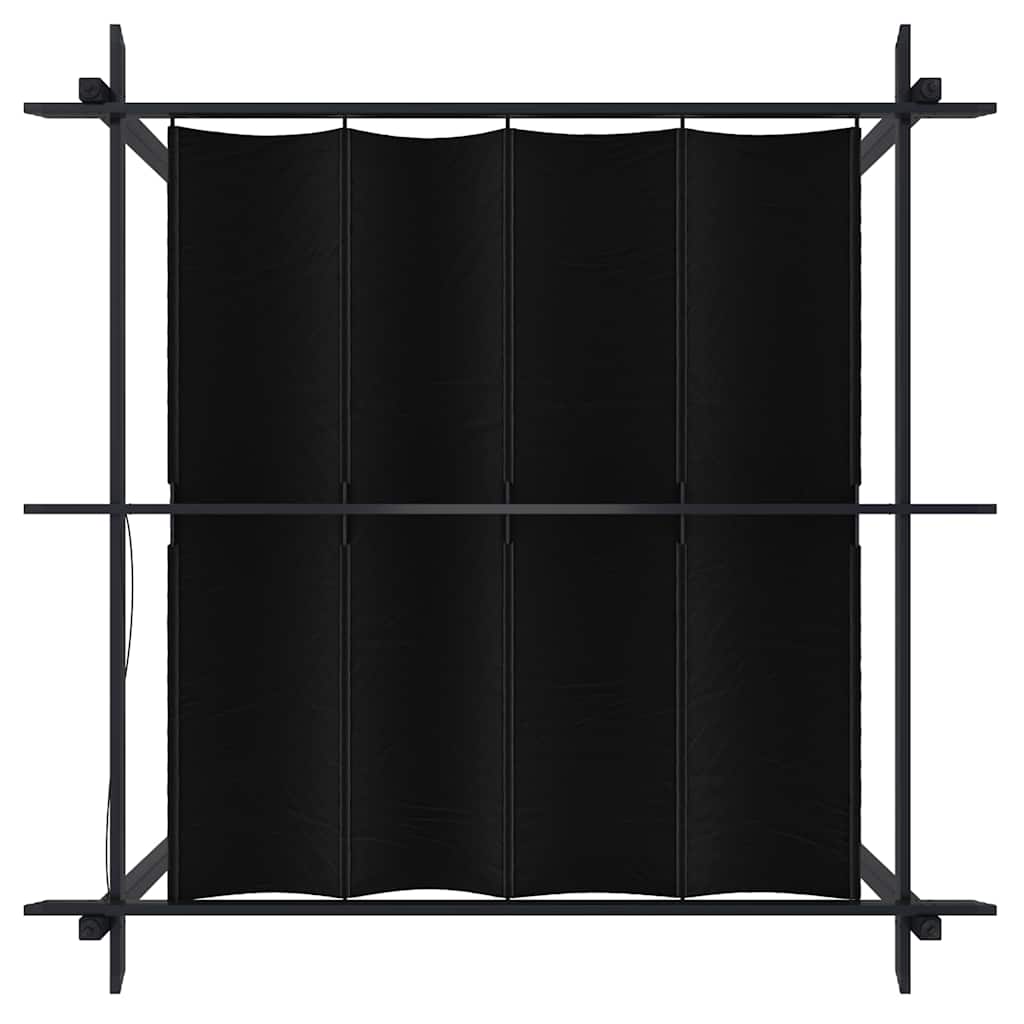 Pergola da Giardino con Tetto Retrattile 3x3 m Antracite