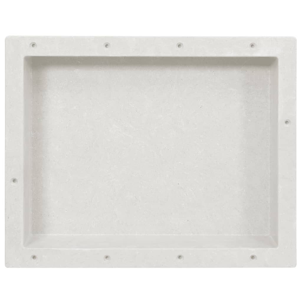 Nicchia da Doccia in Bianco Opaco 41x51x10 cm | homemem39