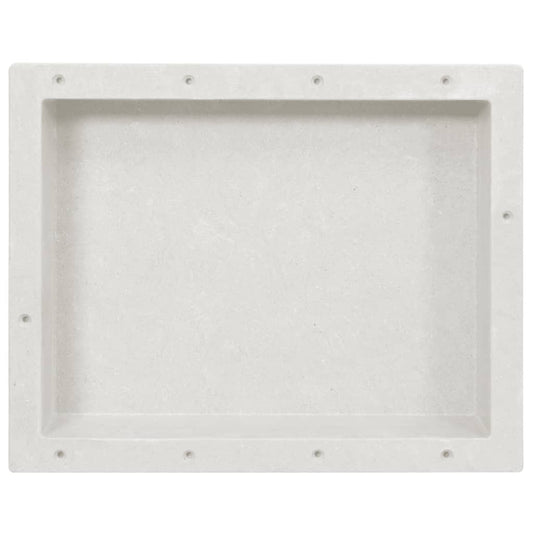 Nicchia da Doccia in Bianco Opaco 41x51x10 cm | homemem39