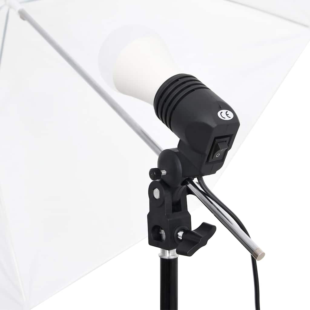 Kit per Studio Fotografico con Set Luci, Fondale e Riflettore | homemem39