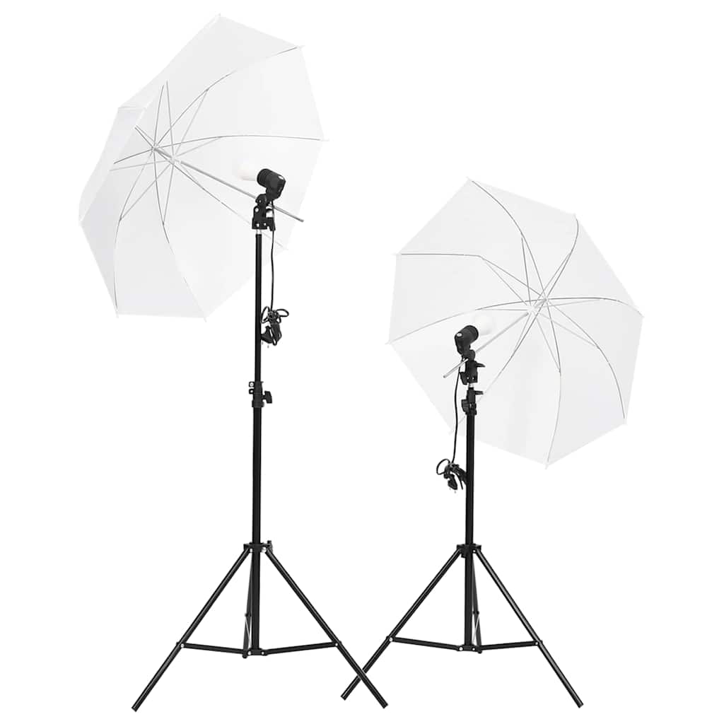 Kit per Studio Fotografico con Set Luci, Fondale e Riflettore | homemem39