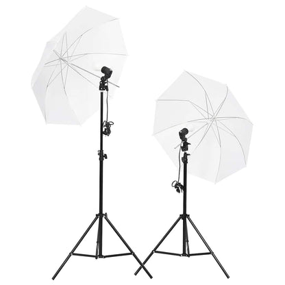 Kit per Studio Fotografico con Set Luci, Fondale e Riflettore | homemem39
