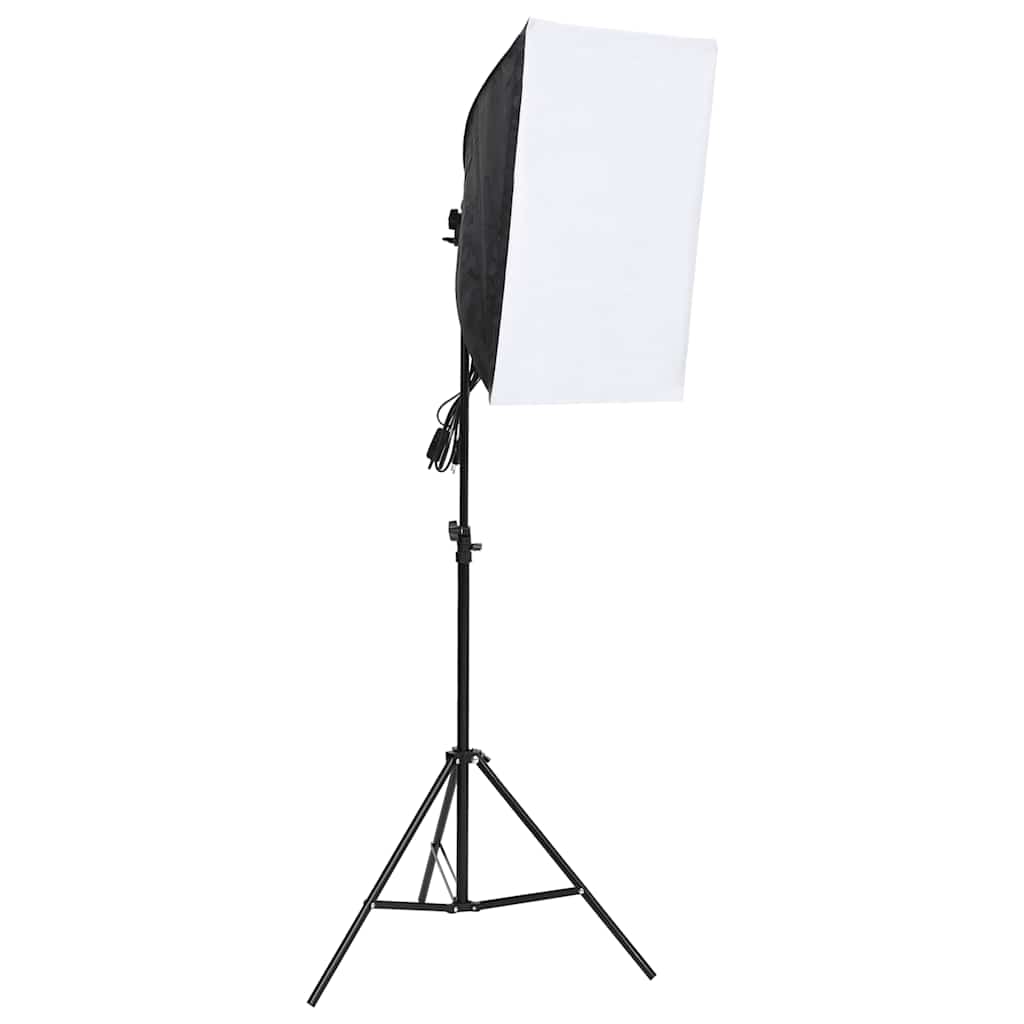 Kit per Studio Fotografico con Softbox, Fondale e Riflettore | homemem39