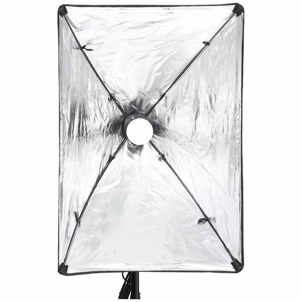 Kit per Studio Fotografico con Softbox, Fondale e Riflettore | homemem39