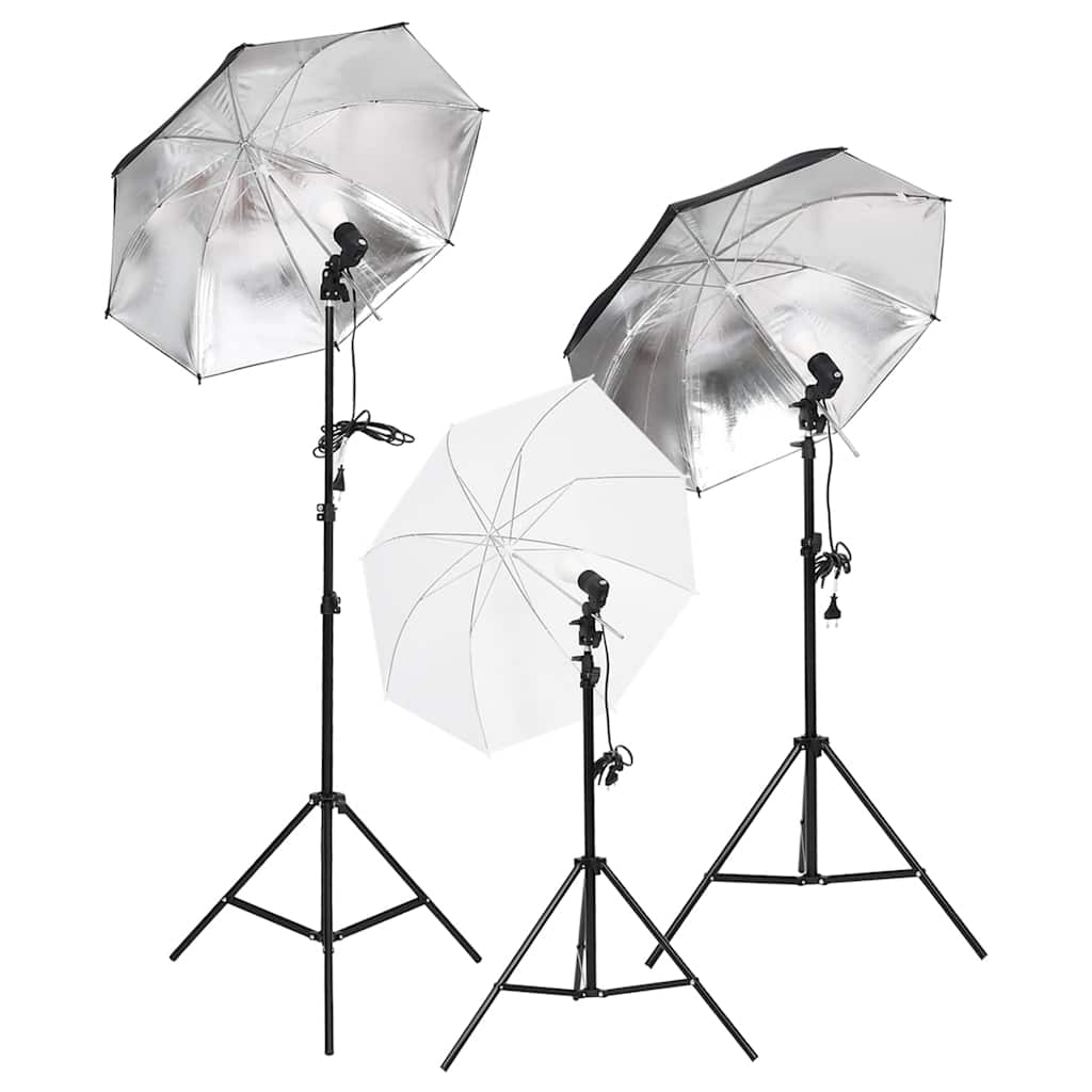 Kit per Studio Fotografico con Set Luci, Fondale e Riflettore | homemem39