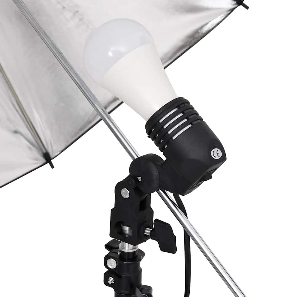 Kit per Studio Fotografico con Set Luci, Fondale e Riflettore | homemem39