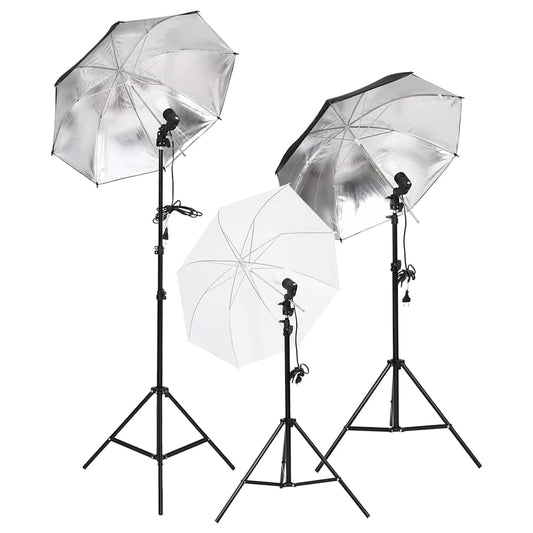 Kit per Studio Fotografico con Set Luci, Fondale e Riflettore | homemem39