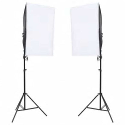 Kit per Studio Fotografico con Set Luci, Fondale e Riflettore | homemem39