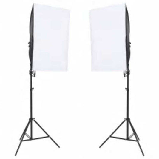 Kit per Studio Fotografico con Set Luci, Fondale e Riflettore | homemem39