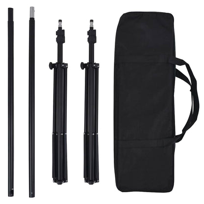 Kit per Studio Fotografico con Set Luci, Fondale e Riflettore | homemem39