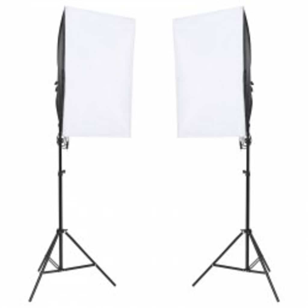 Kit per Studio Fotografico con Set Luci, Fondale e Riflettore | homemem39