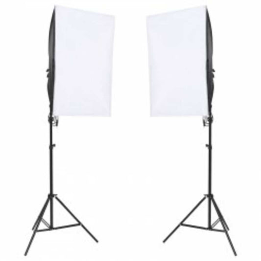 Kit per Studio Fotografico con Set Luci, Fondale e Riflettore | homemem39