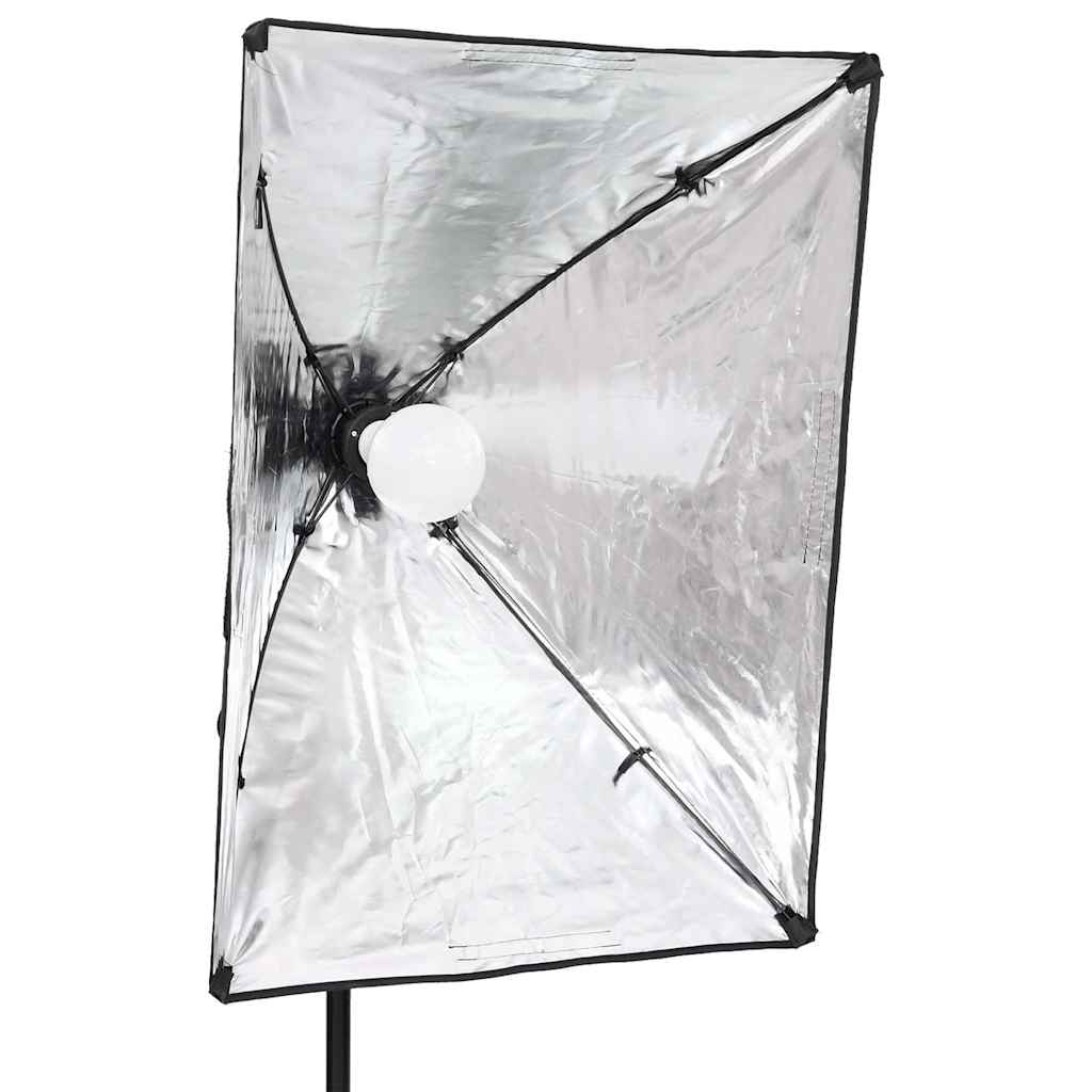 Kit per Studio Fotografico con Set Luci, Fondale e Riflettore | homemem39