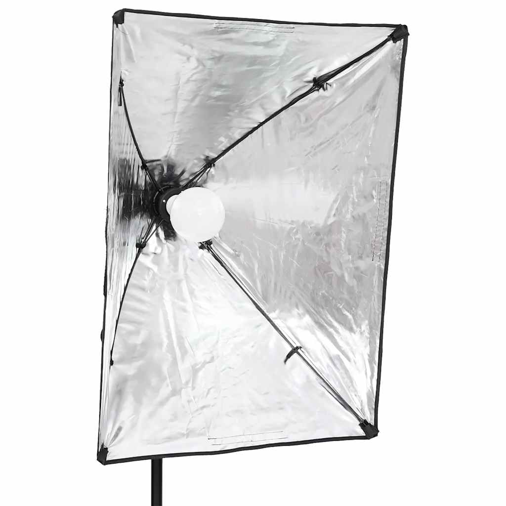 Kit per Studio Fotografico con Set Luci, Fondale e Riflettore | homemem39